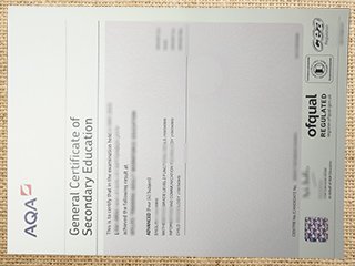 AQA certificate