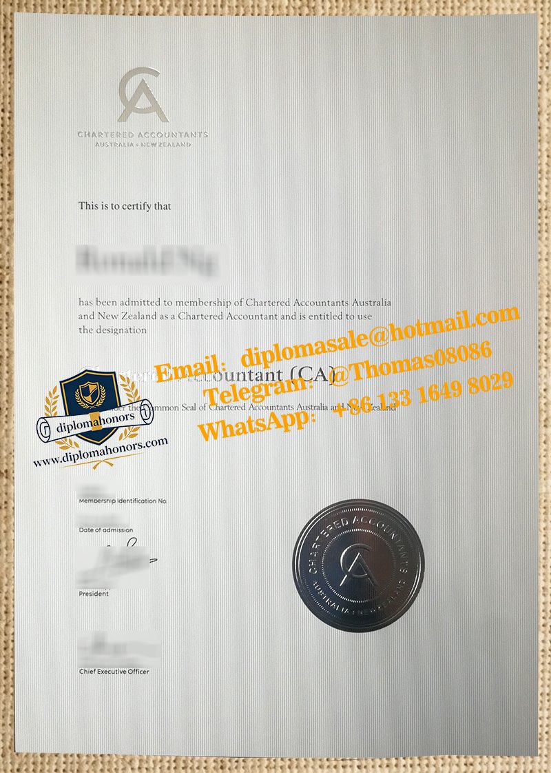 CA membership certificate