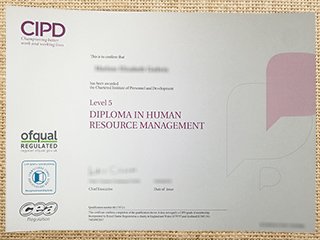CIPD certificate