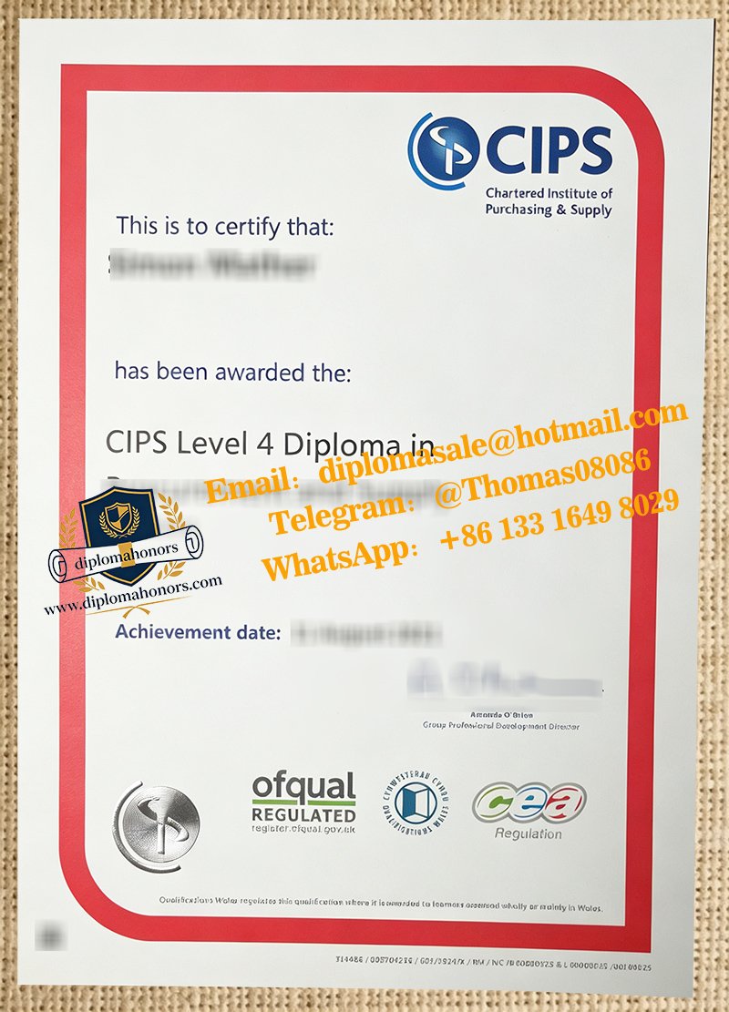 CIPS diploma