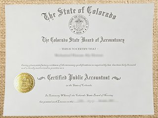 Colorado CPA certification
