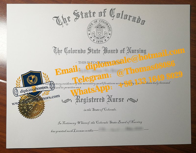Colorado Nursing license