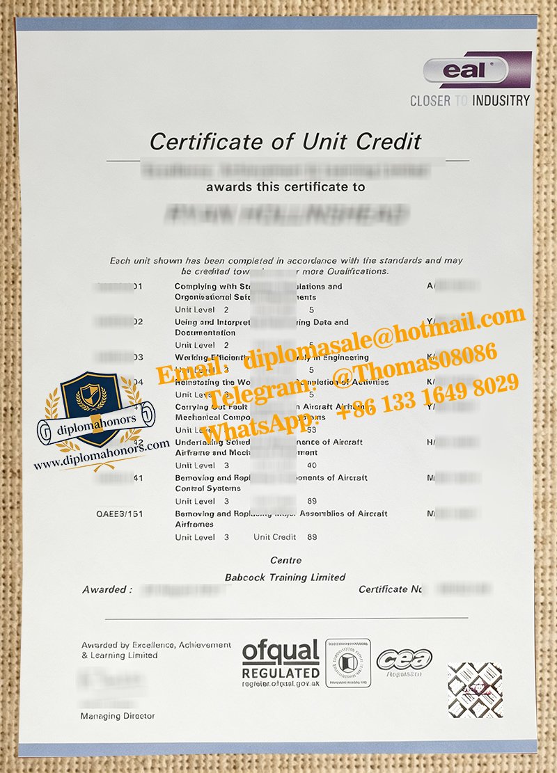 EAL transcript