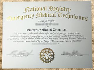EMT certification
