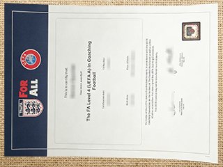 FA Level 4 (UEFA A) certificate