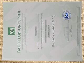 FOM Hochschule diploma