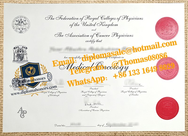 FRCP certificate