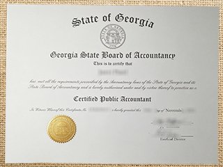 Georgia CPA certification