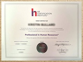 HRCI PHR certification
