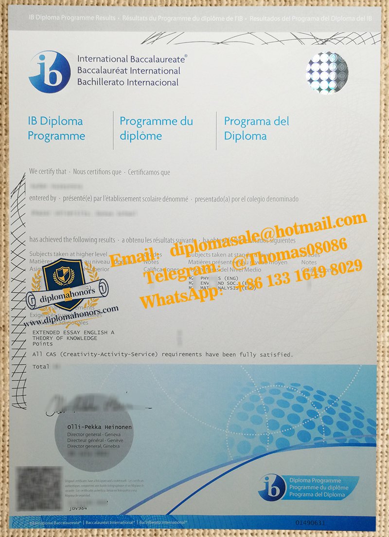 IB diploma