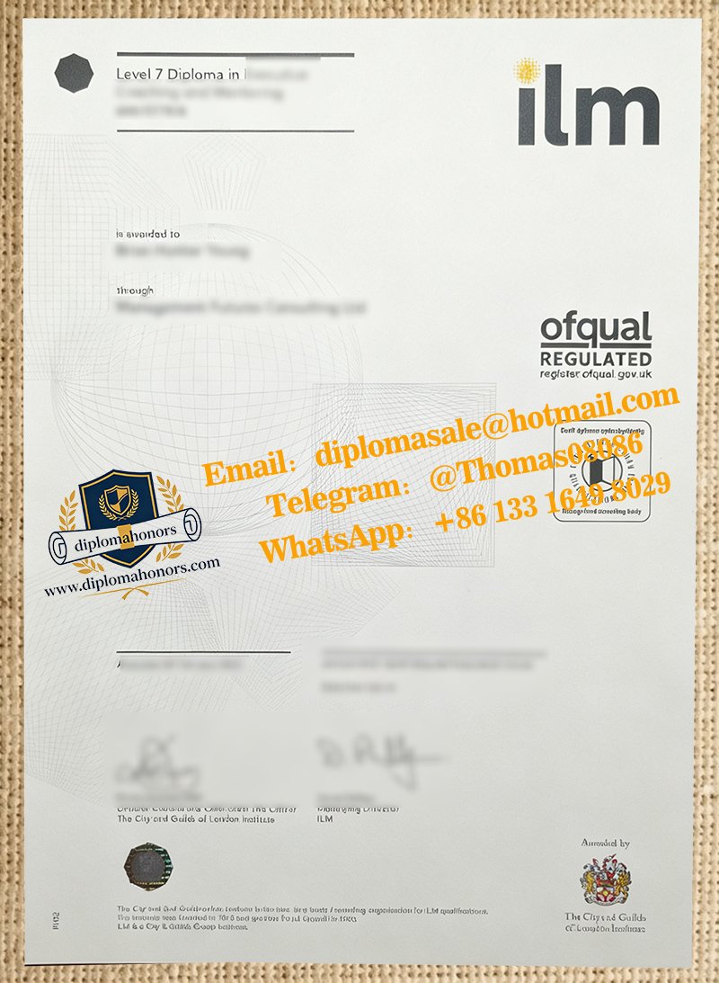 ILM level 7 diploma