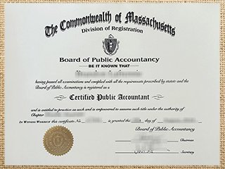 Massachusetts CPA certification