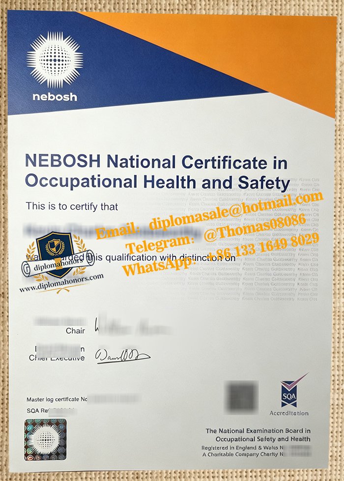 Nebosh National certificate