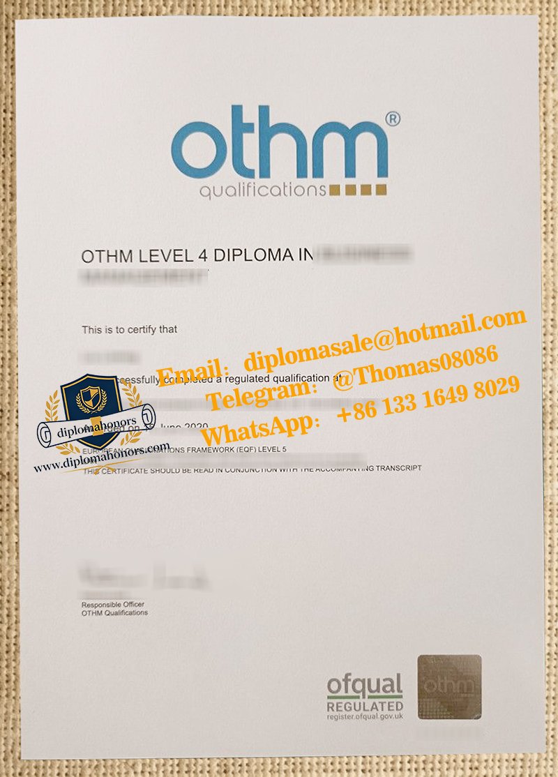 OTHM Level 4 diploma