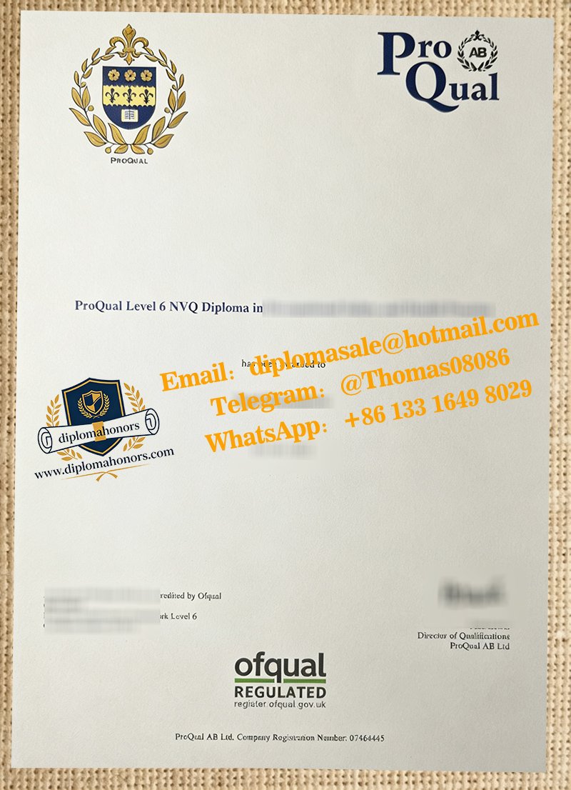 ProQual Level 6 NVQ Diploma