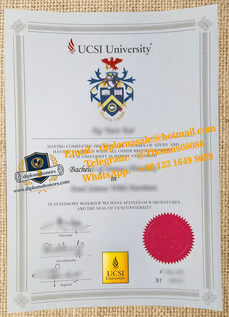 UCSI University degree