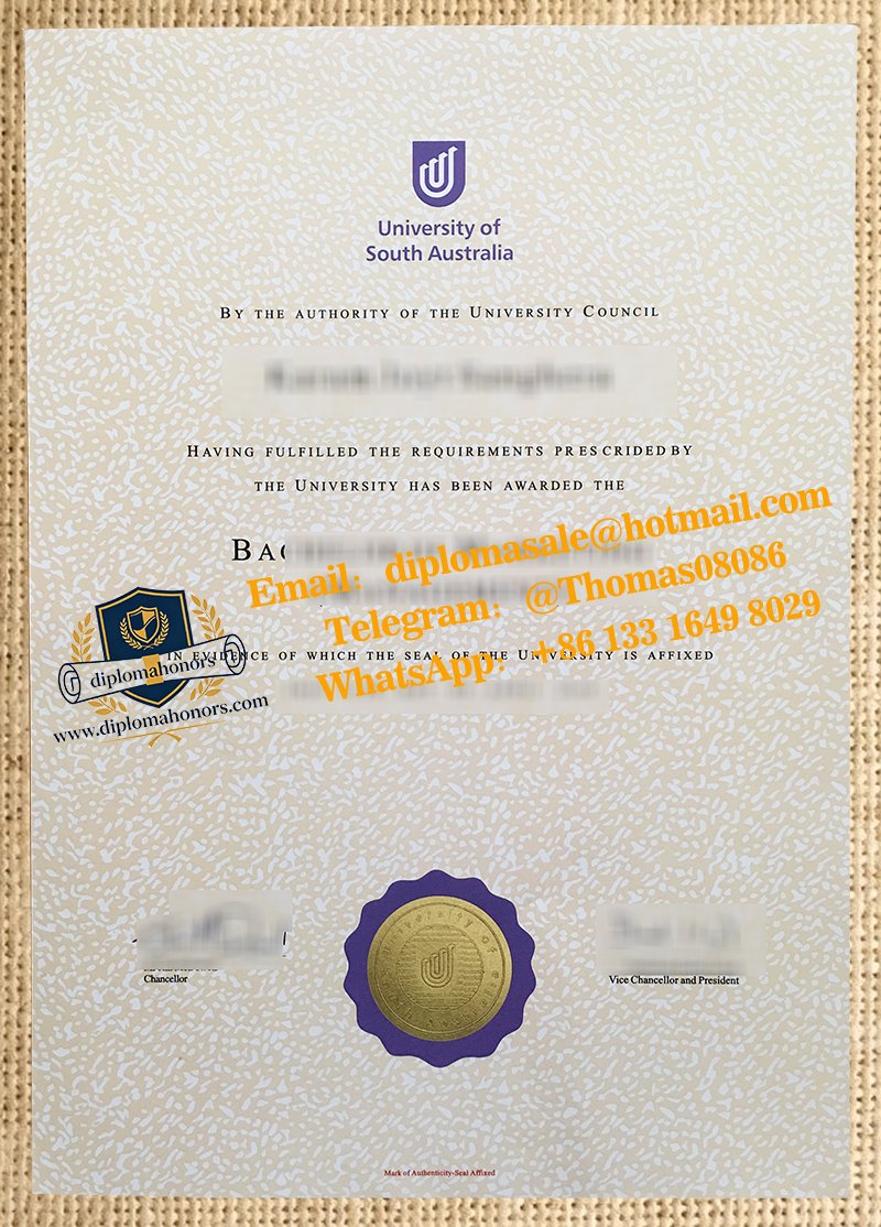 University of South Australia degree