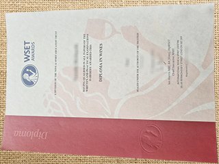 WSET certificate