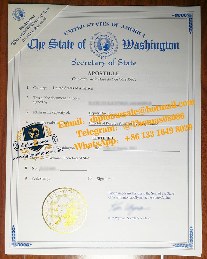 Washington Apostille