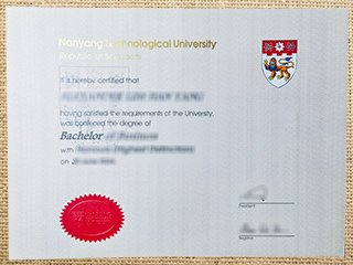 Nanyang Technological University degree